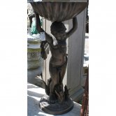 Bronze Cupid Carrying Shell Fountain Bronze Cupid Carrying Shell Fountain