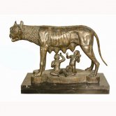 Bronze Capitoline Wolf, Romulus and Remus Bronze Capitoline Wolf, Romulus and Remus
